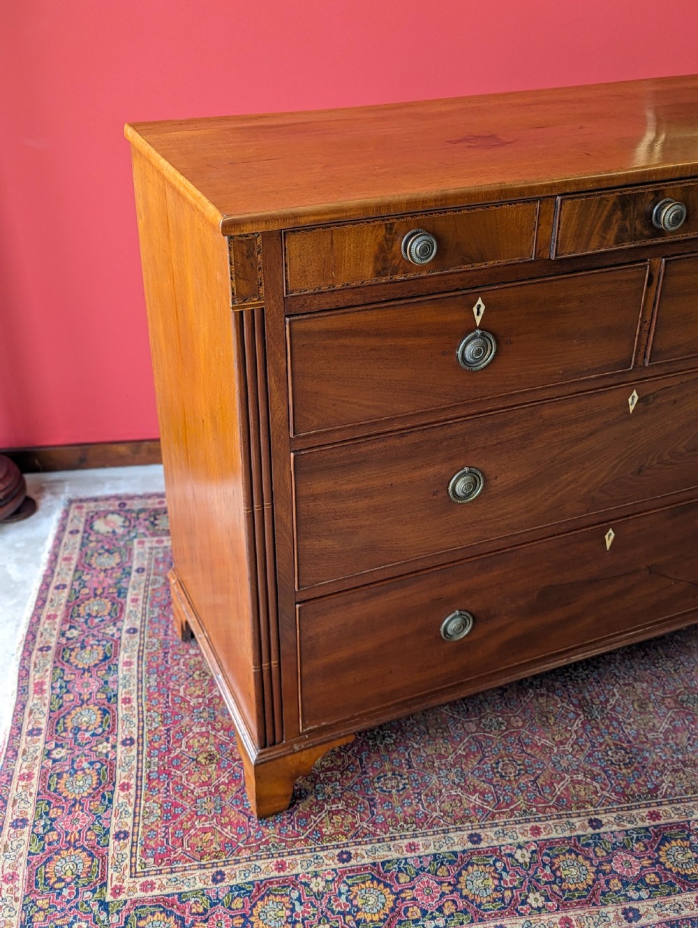 Antique Victorian Mahogany Chest of Drawers View VII