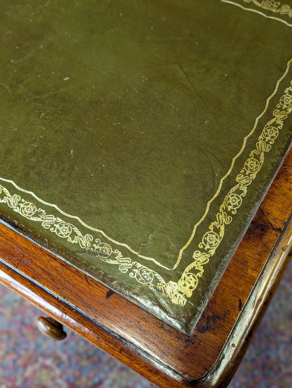 Antique Victorian Mahogany Writing Table View V