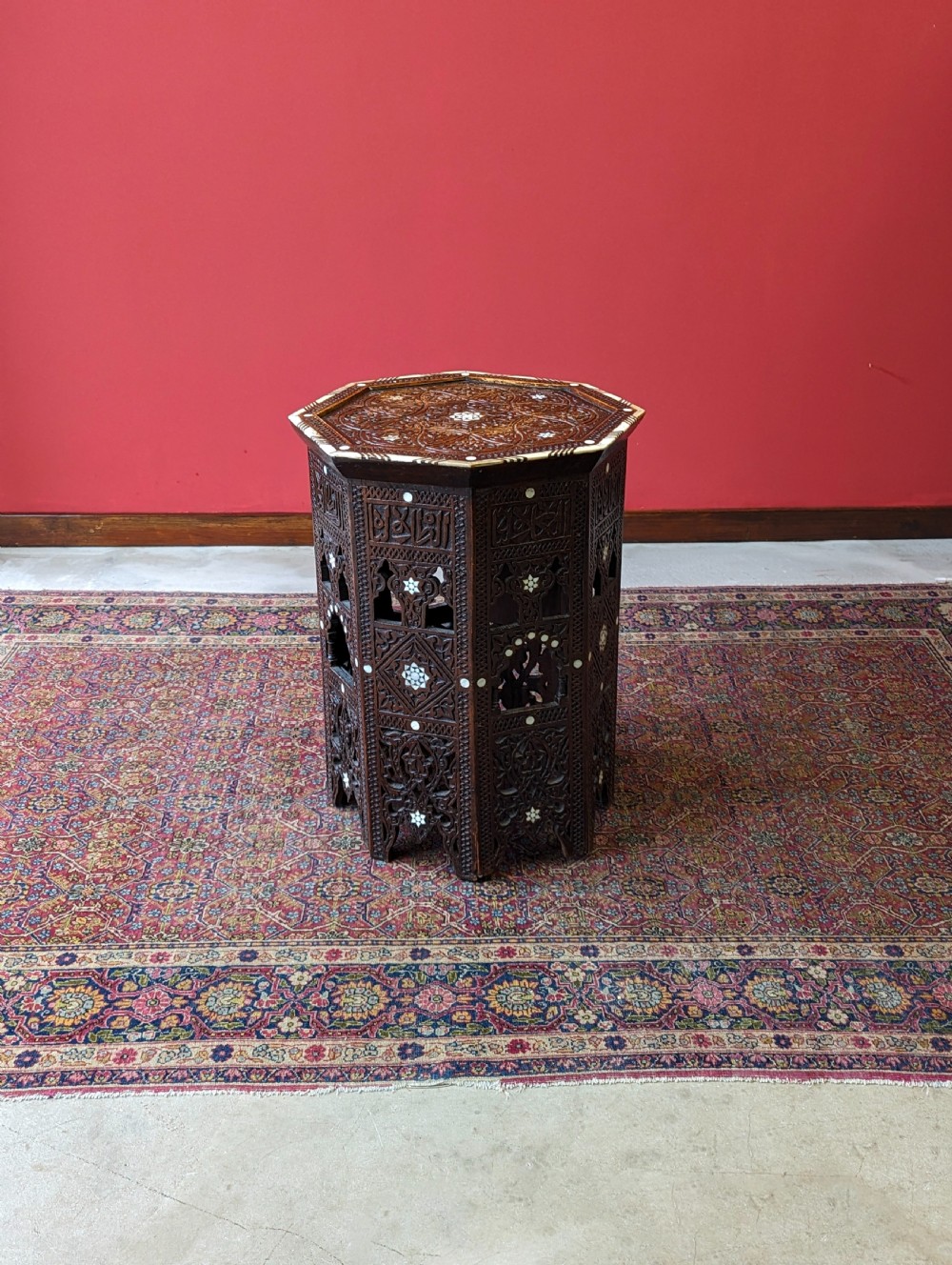Antique Early 20th Century Islamic Side Table