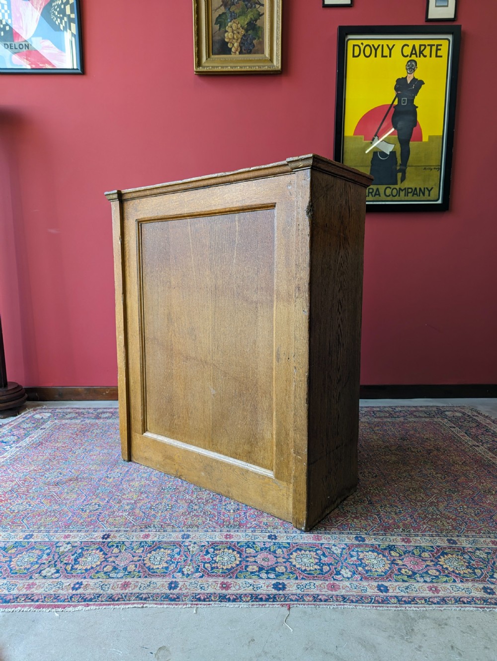 Antique Late 19th Century Light Oak Lectern View V