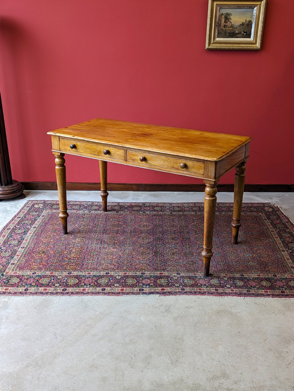 Antique Early 20th Century GWR Mahogany Desk