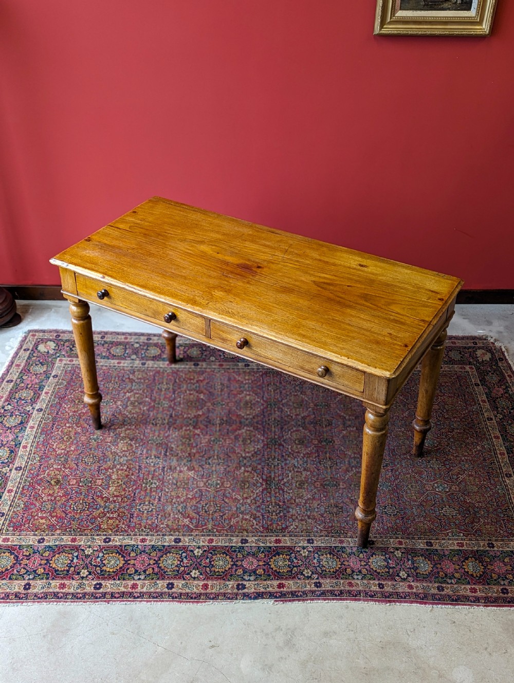 Antique Early 20th Century GWR Mahogany Desk View VI