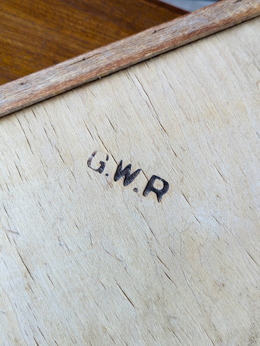 Antique Early 20th Century GWR Mahogany Desk View VII