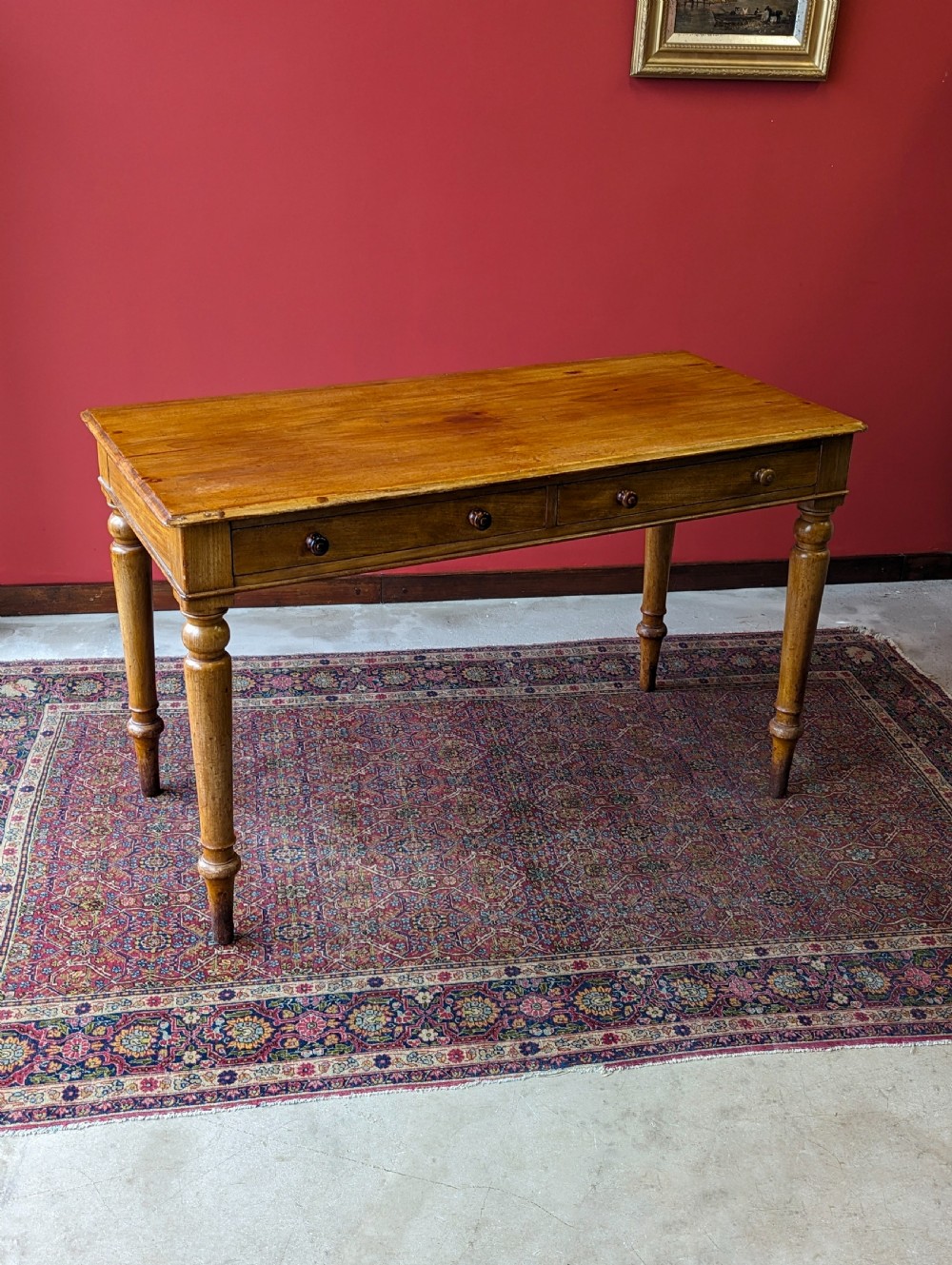 Antique Early 20th Century GWR Mahogany Desk View VIII