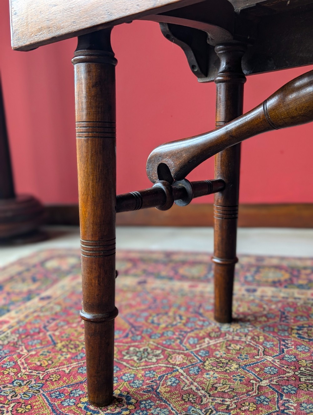 Antique 19th Century Folding Campaign Bench View X