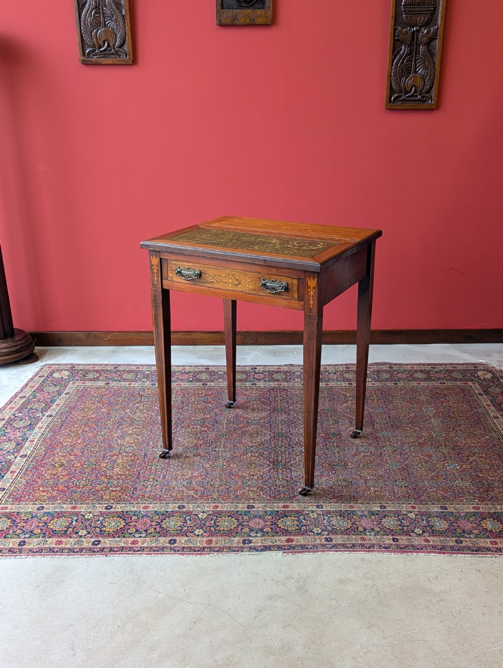 Antique Victorian Mahogany Metamorphic Writing Desk View II
