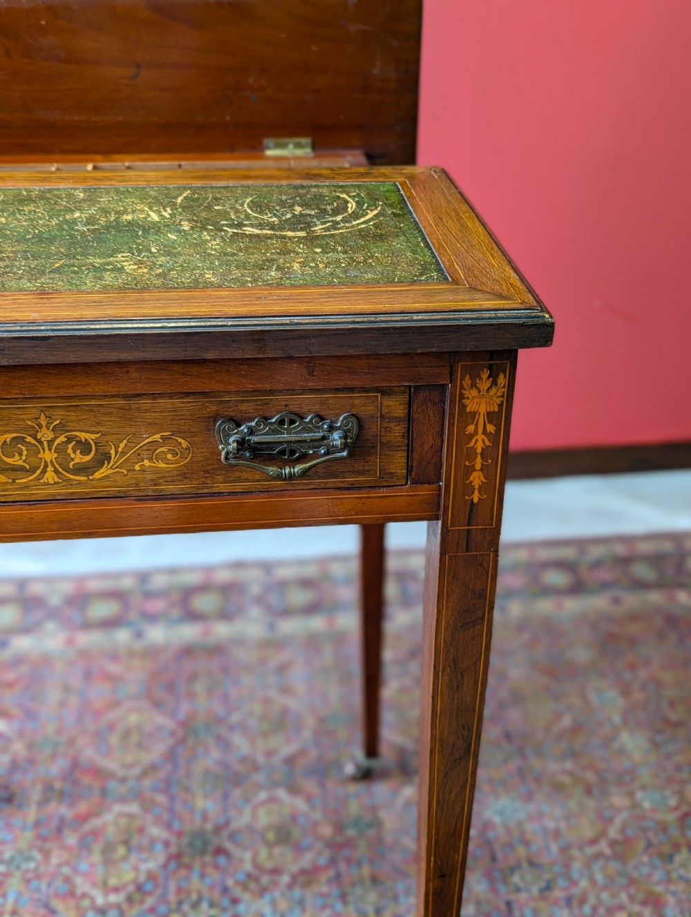 Antique Victorian Mahogany Metamorphic Writing Desk View VII