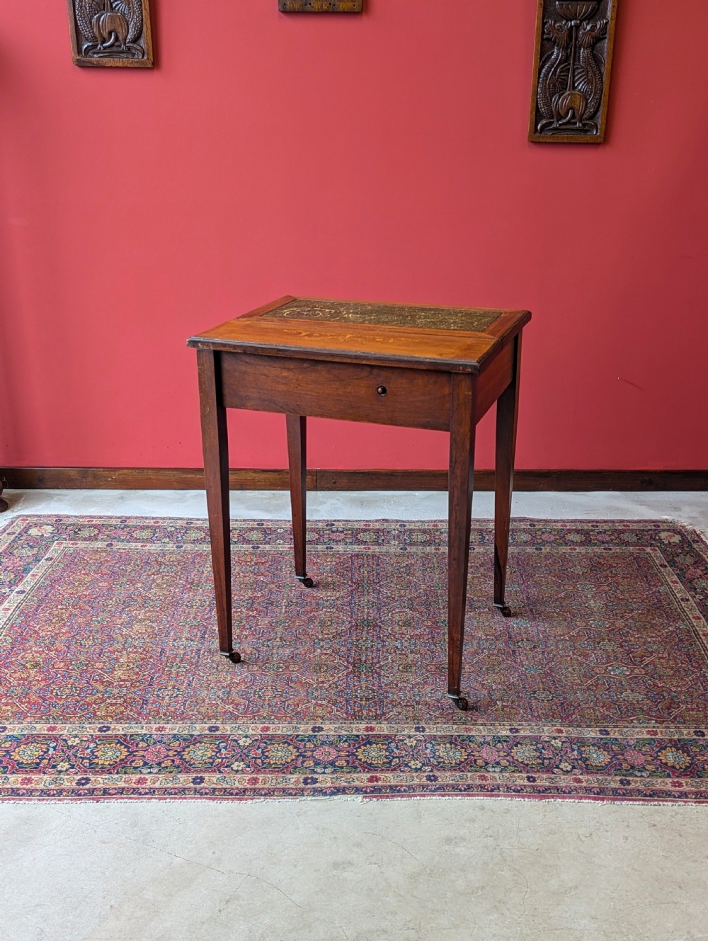 Antique Victorian Mahogany Metamorphic Writing Desk View X