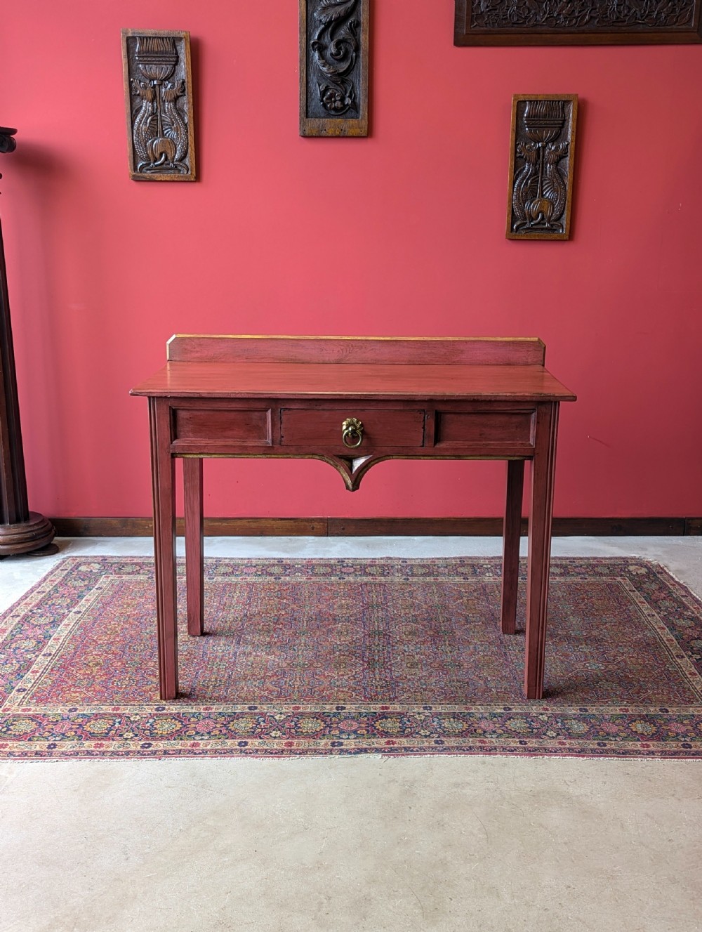 Antique 19th Century Aesthetic Movement Painted Pine Side Table View II