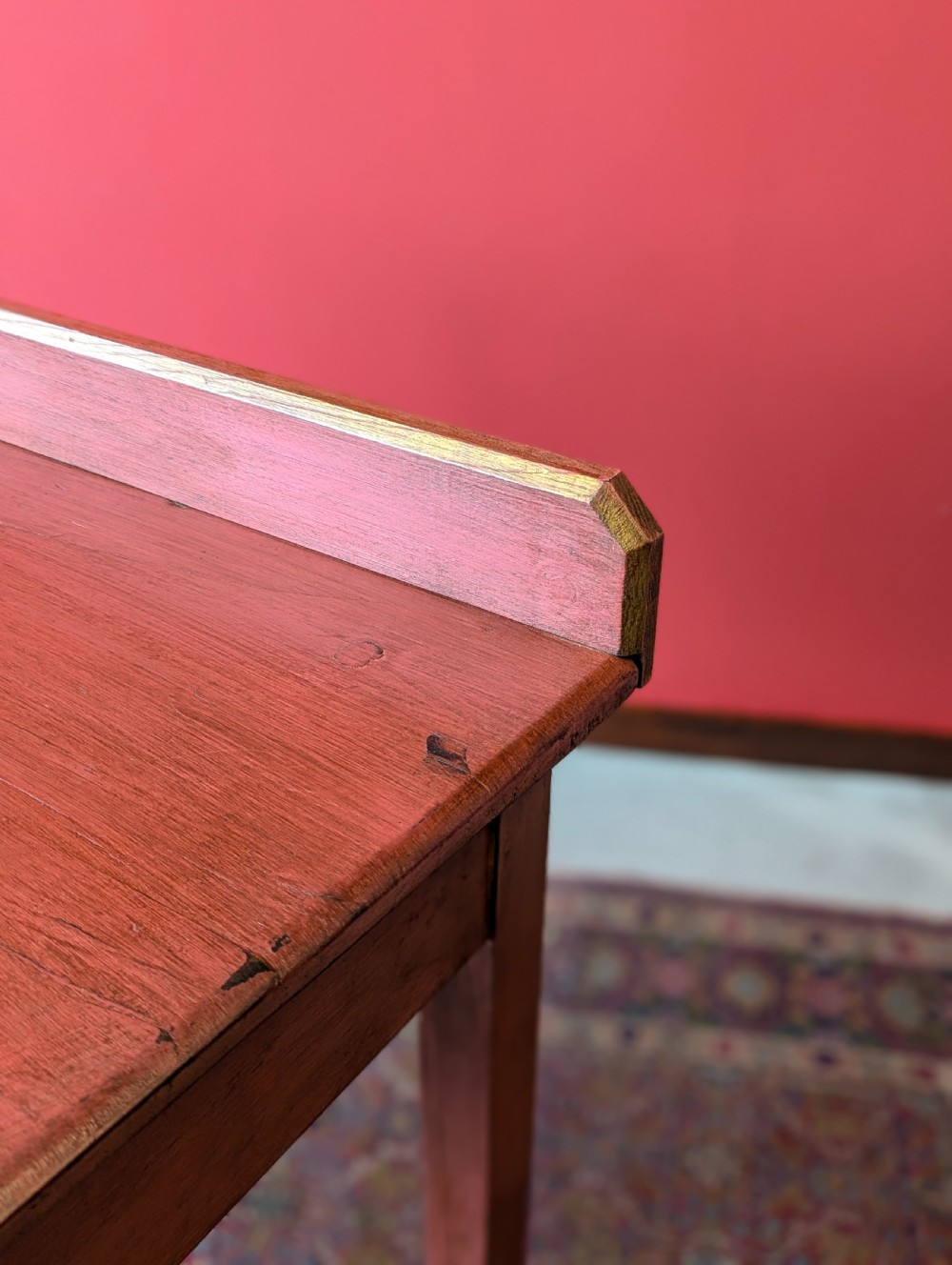 Antique 19th Century Aesthetic Movement Painted Pine Side Table View VI