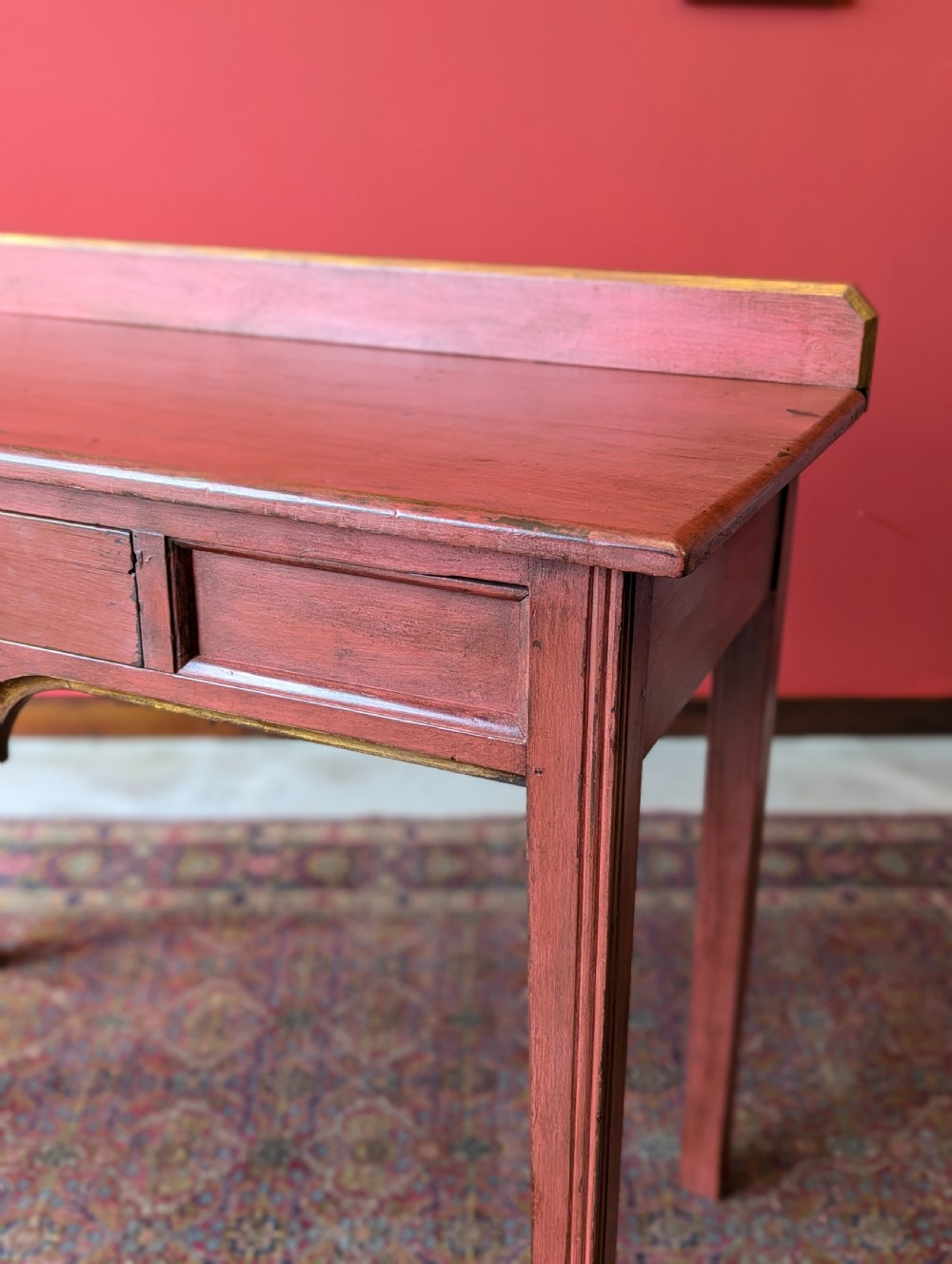 Antique 19th Century Aesthetic Movement Painted Pine Side Table View VII