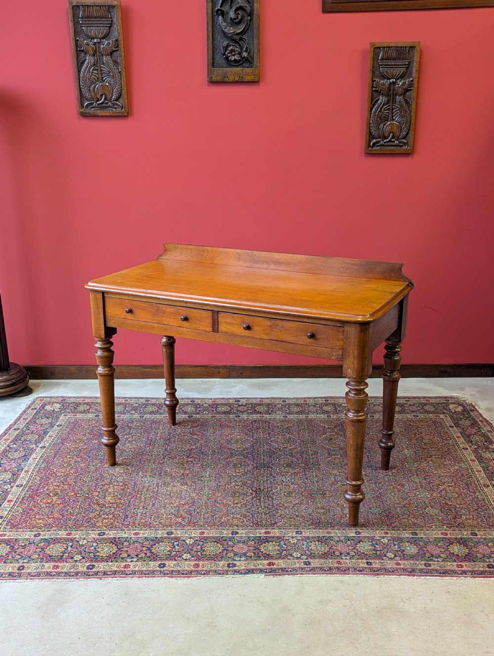 Antique Victorian Mahogany Writing Table