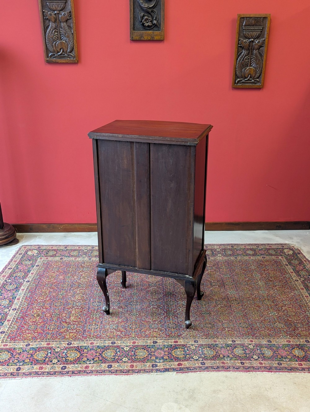 Antique Victorian Carved Mahogany Cupboard / Cabinet / Bedside
 View IX