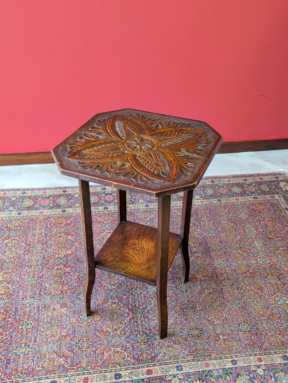 Antique Early 20th Century Arts & Crafts Occasional Table View V