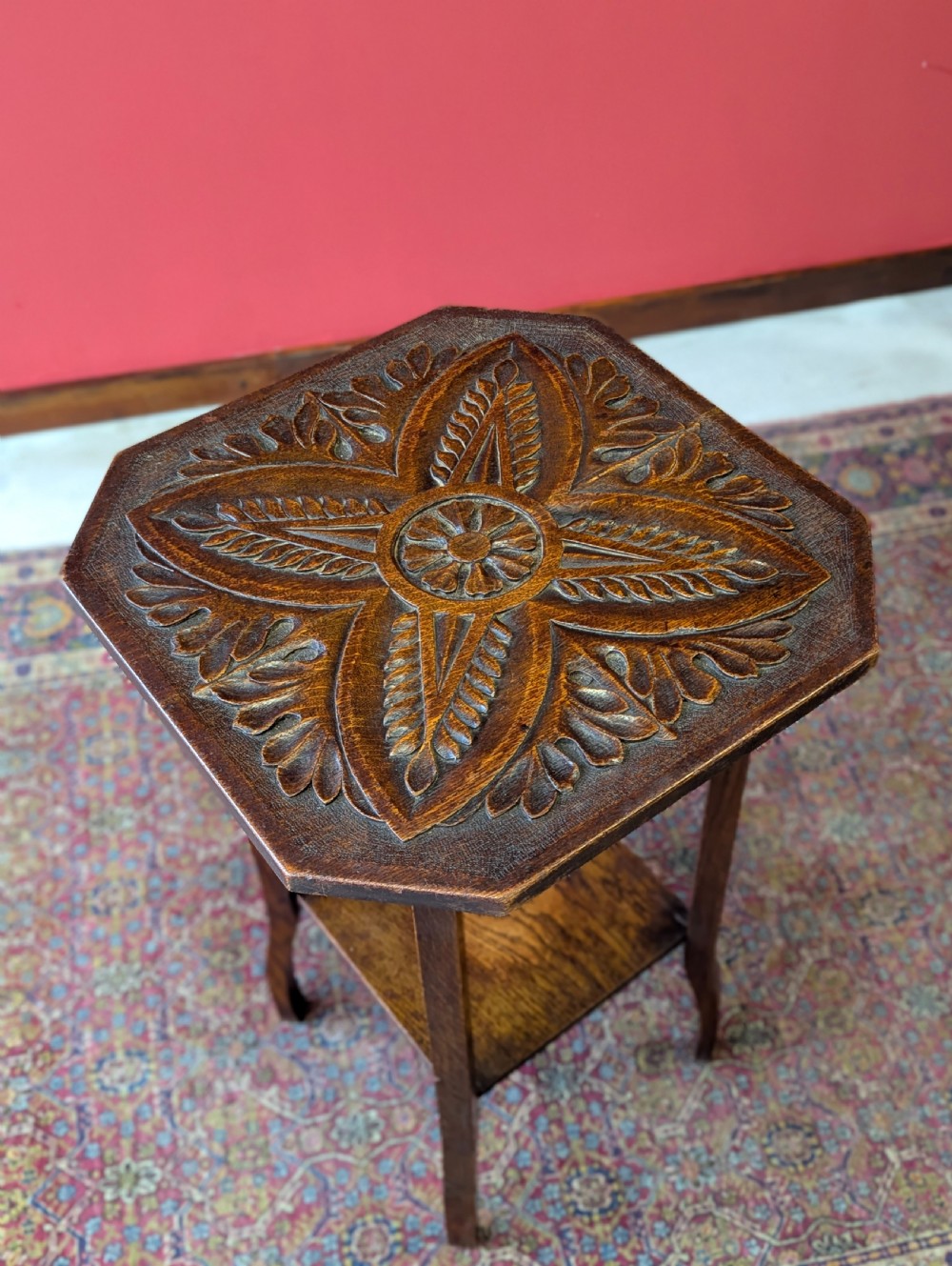 Antique Early 20th Century Arts & Crafts Occasional Table View VII