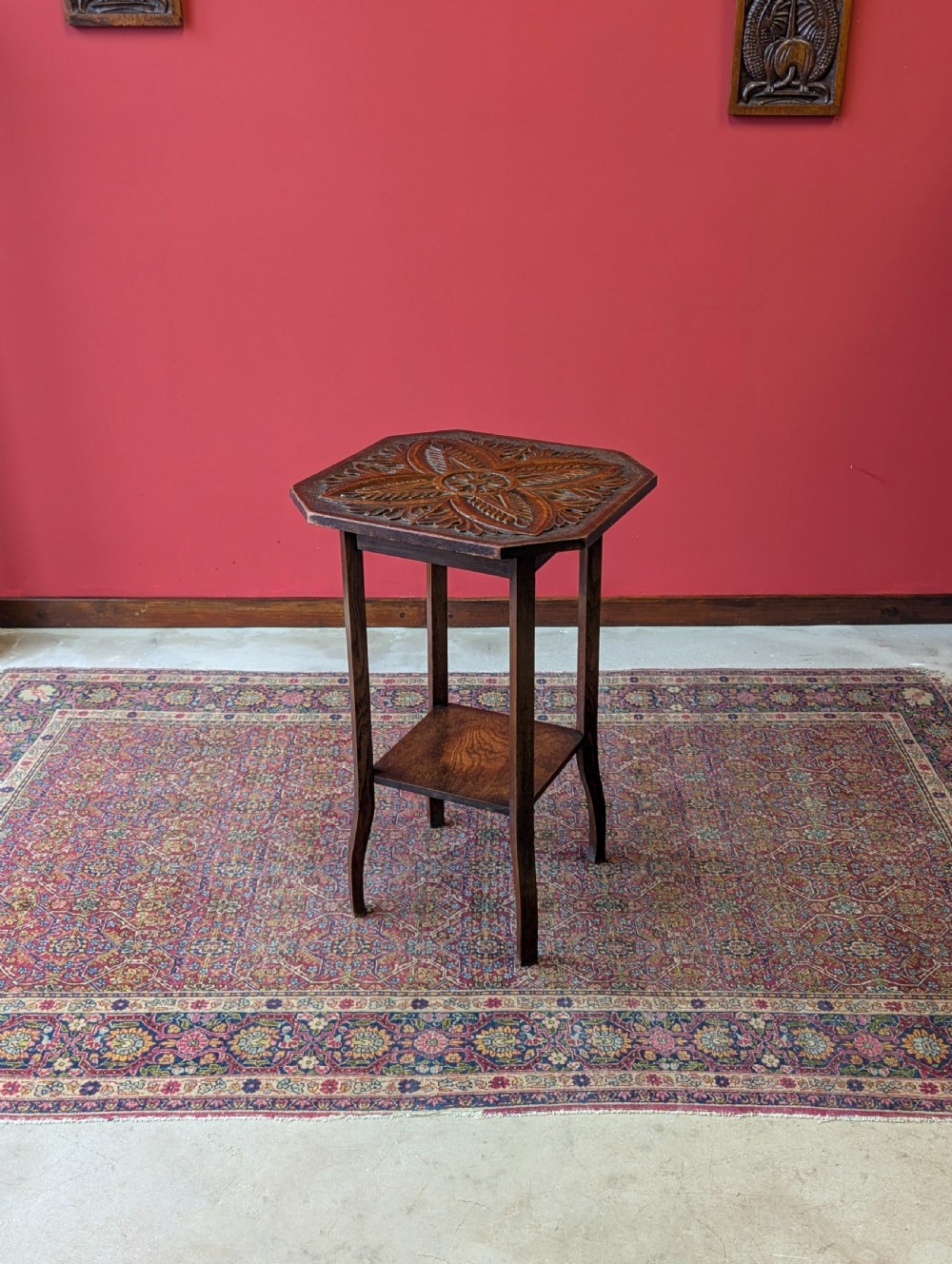 Antique Early 20th Century Arts & Crafts Occasional Table View IX