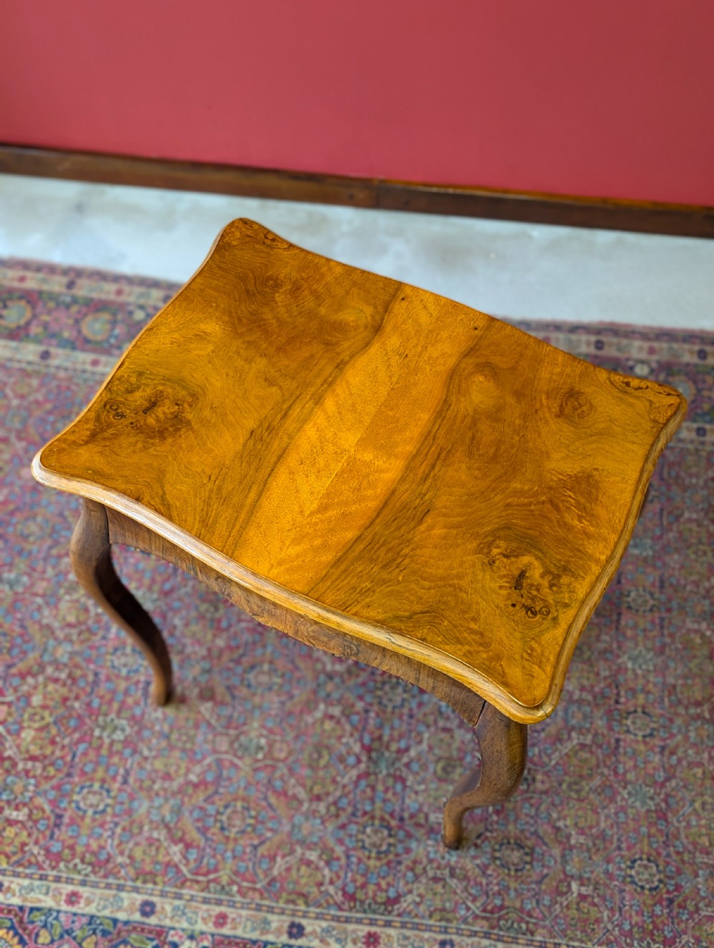 Antique 19th Century French Walnut Dressing Table / Vanity Table View IV