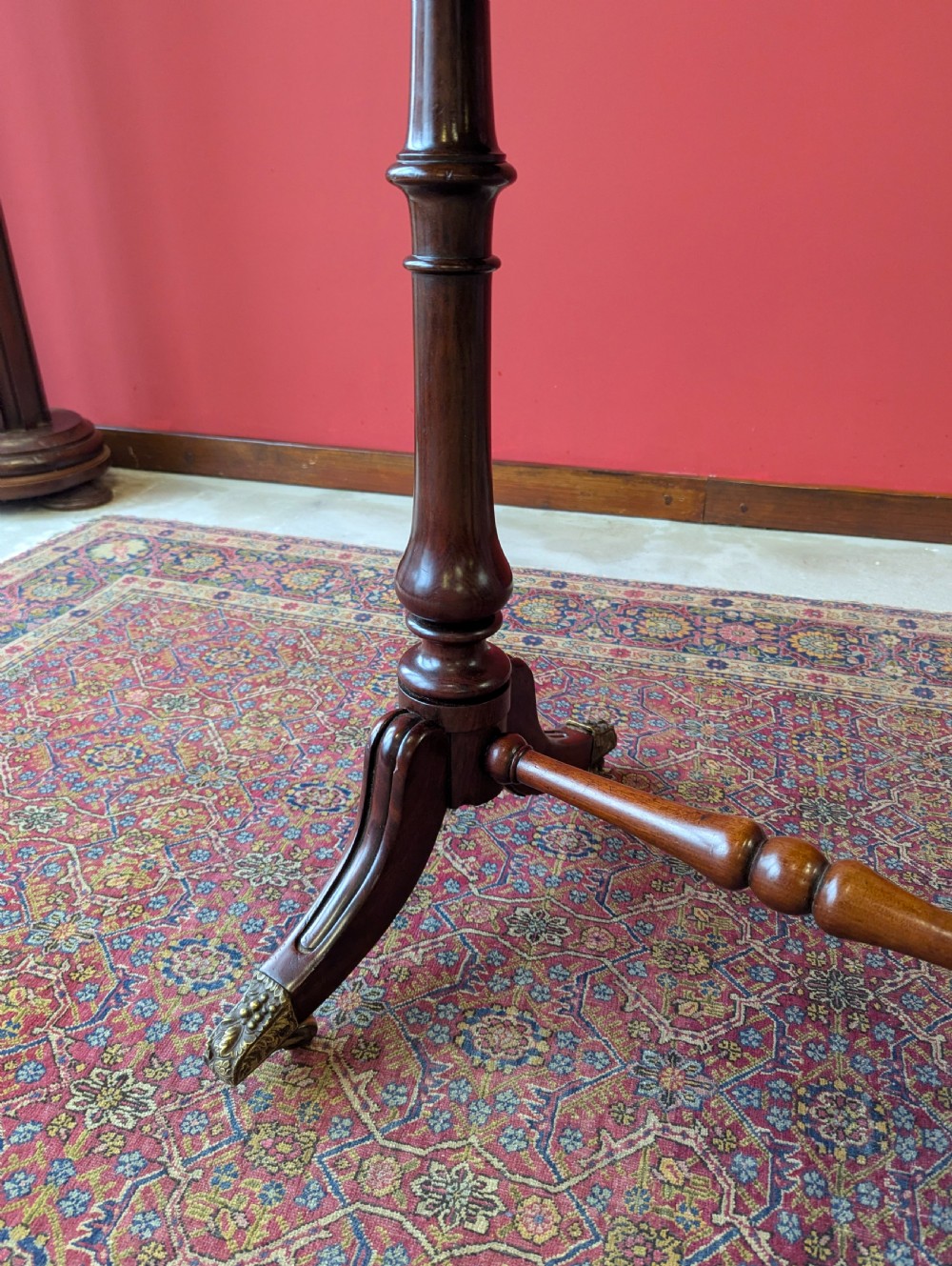 Antique Mid 19th Century Mahogany Occasional Table / Library Table View VII