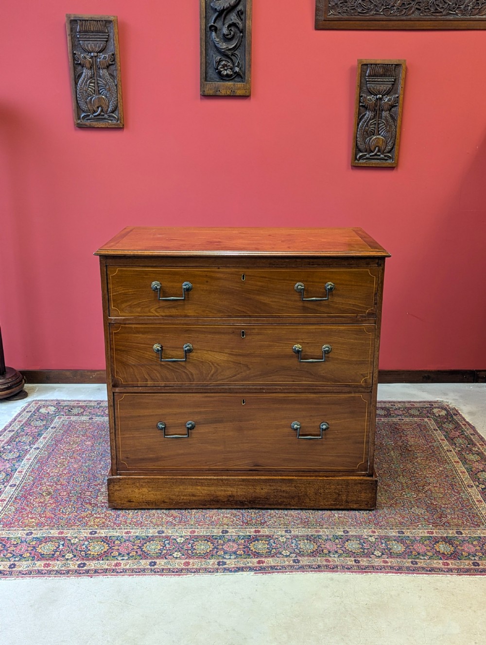 Antique Victorian Mahogany Chest of Drawers c.1890 View II