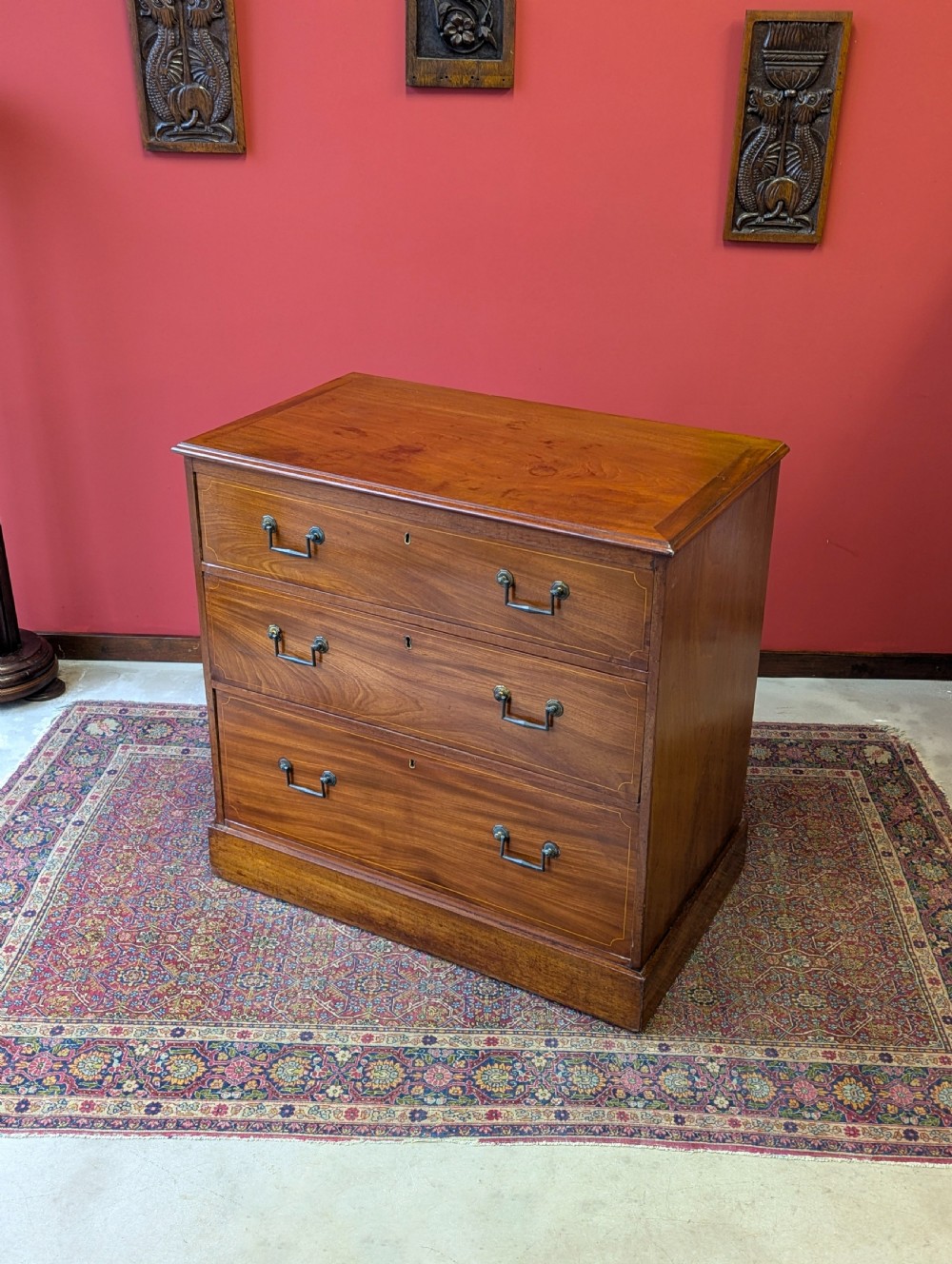 Antique Victorian Mahogany Chest of Drawers c.1890 View VIII