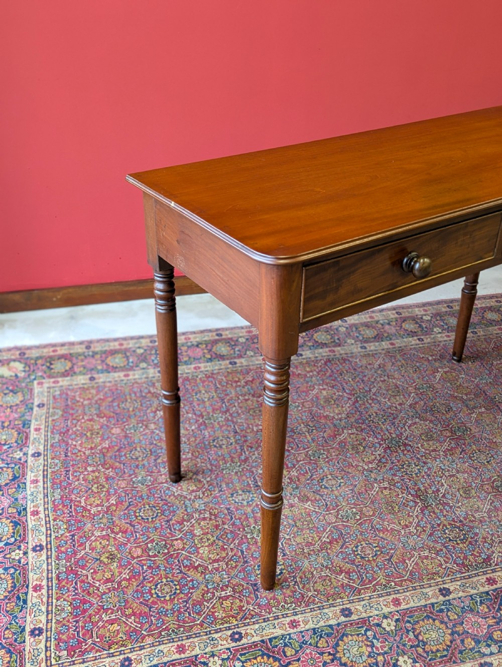Antique Victorian Mahogany Writing Table View V