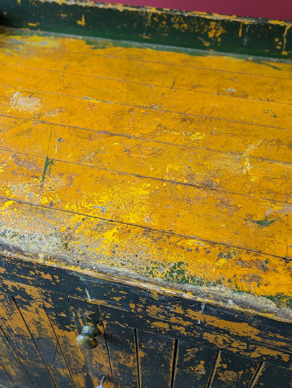 Antique Early 20th Century Industrial Wheeled Cupboard View III