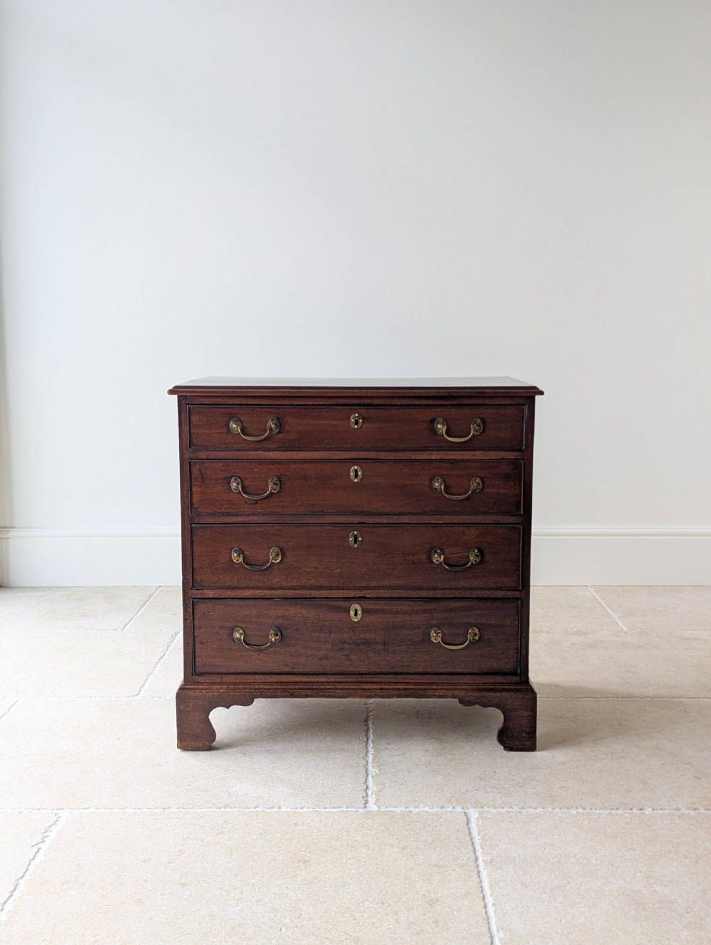 Antique George III Mahogany Chest of Drawers c.1800 View II