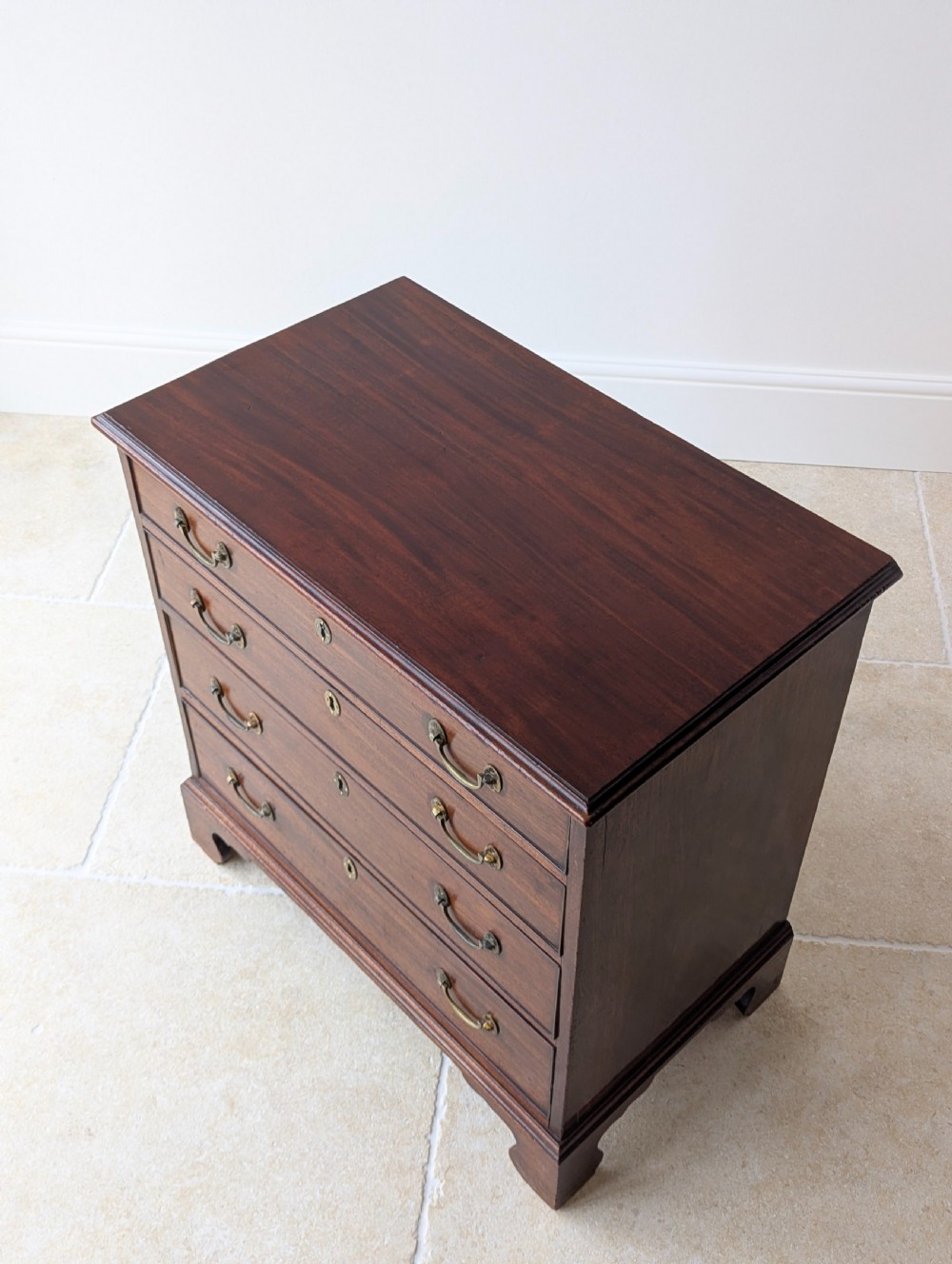 Antique George III Mahogany Chest of Drawers c.1800 View XI