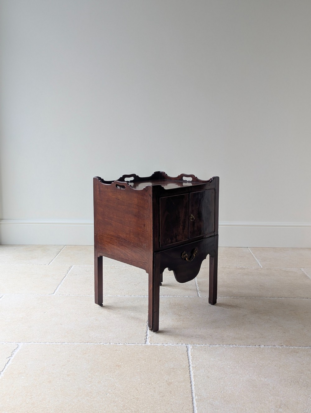 Antique George III Mahogany Bedside Commode c.1800 View V