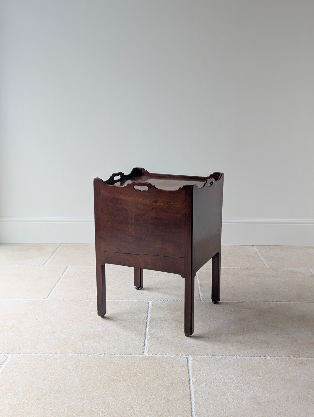 Antique George III Mahogany Bedside Commode c.1800 View XVII
