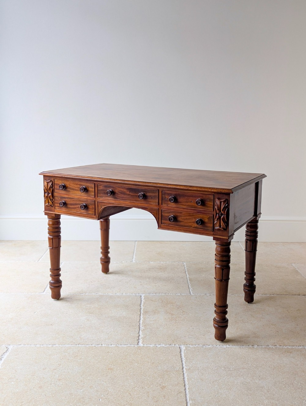 Antique William IV Mahogany Writing Table c.1835