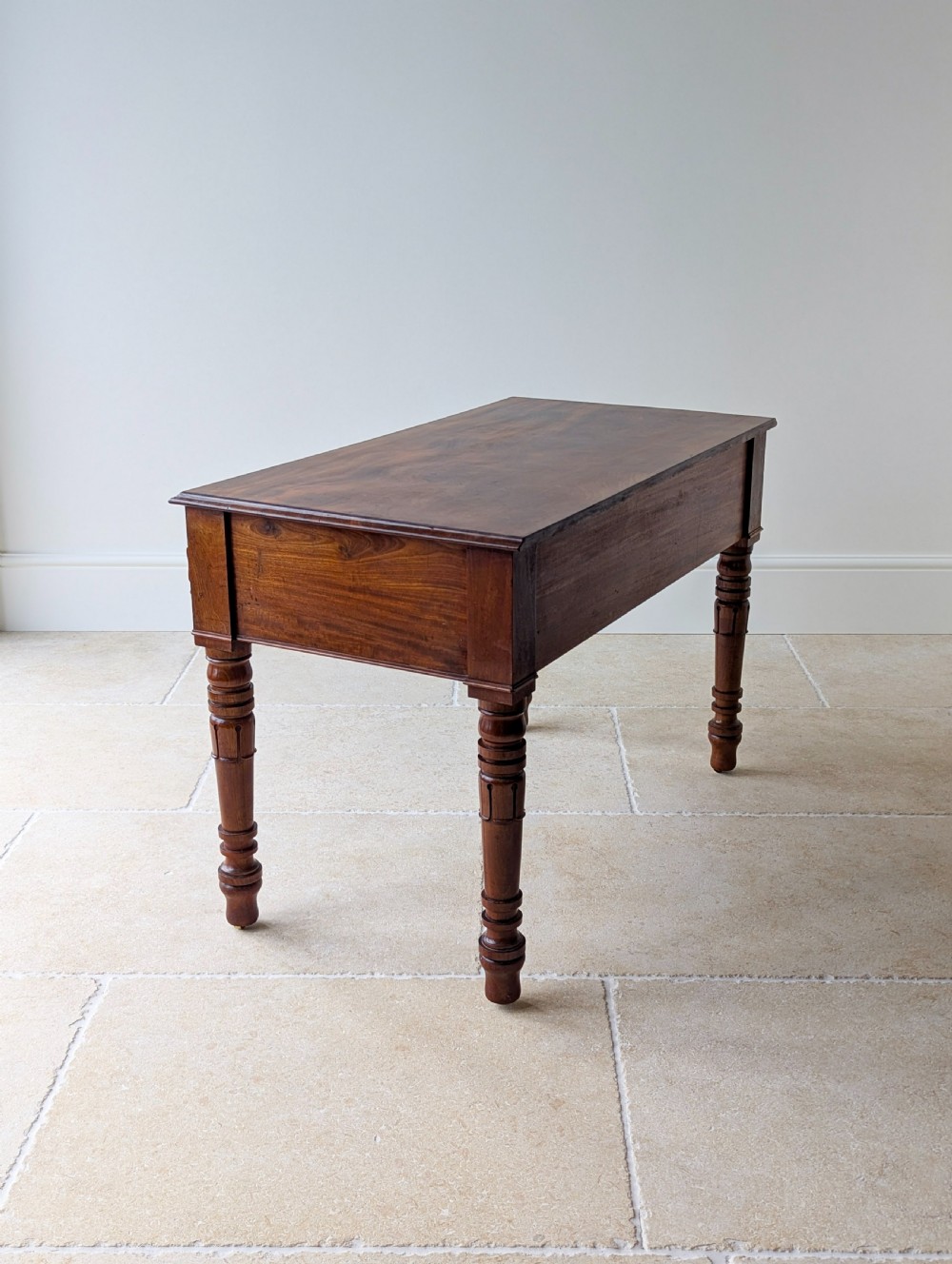 Antique William IV Mahogany Writing Table c.1835 View XIV