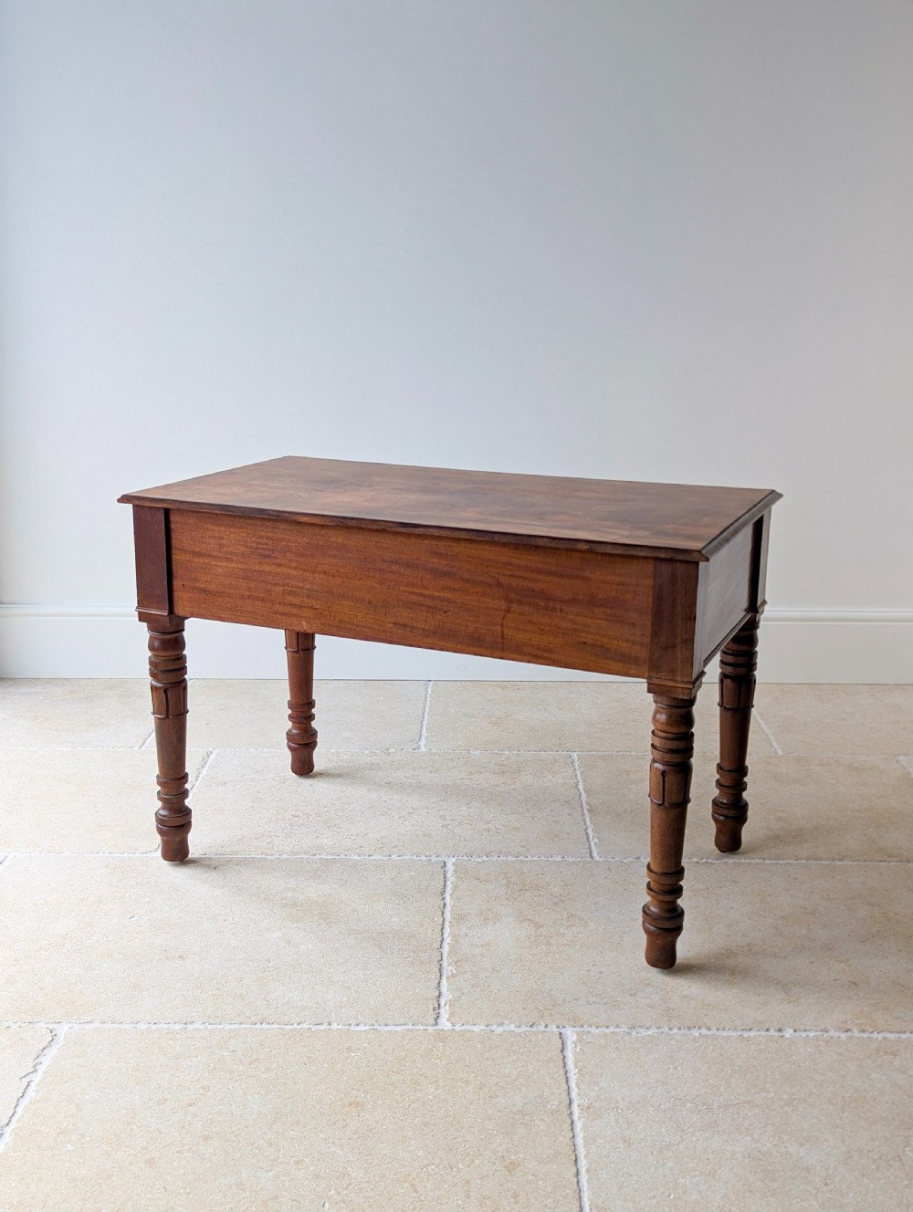 Antique William IV Mahogany Writing Table c.1835 View XV