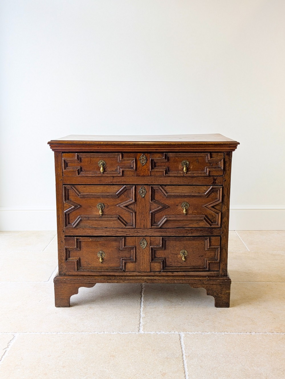Antique Late 17th Century Oak Chest of Drawers c.1680 View II