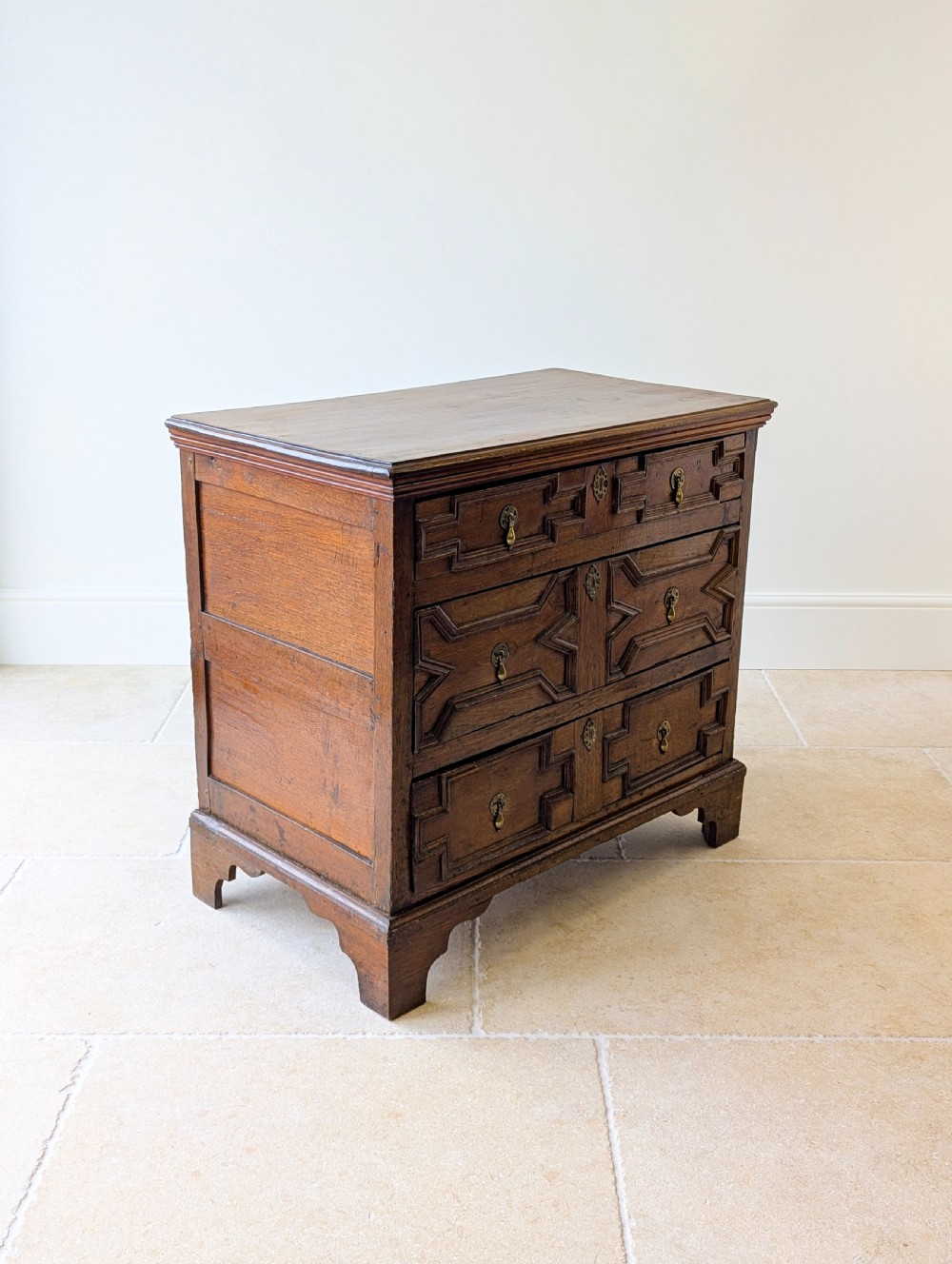 Antique Late 17th Century Oak Chest of Drawers c.1680 View VI