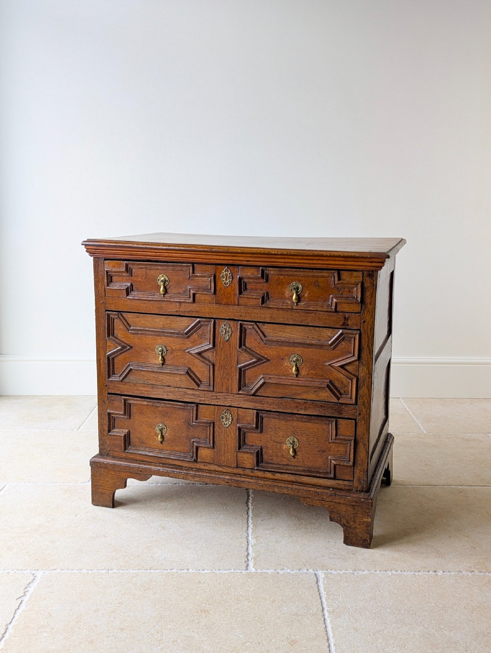 Antique Late 17th Century Oak Chest of Drawers c.1680 View XV