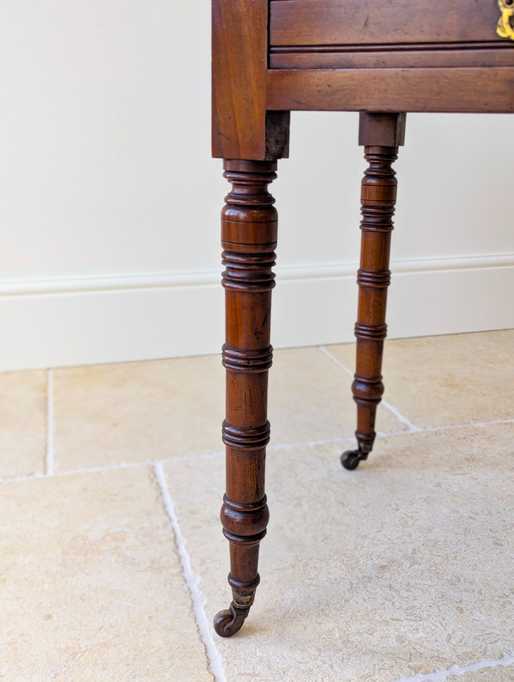 Antique Victorian Mahogany Writing Table c.1880 View VIII