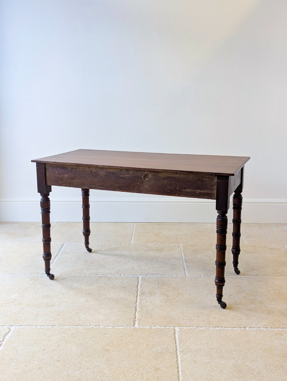 Antique Victorian Mahogany Writing Table c.1880 View XII