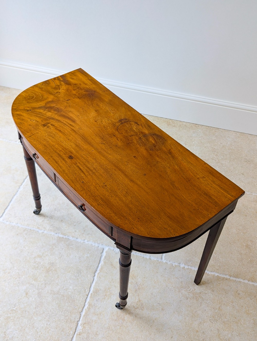 Antique Regency Mahogany Side Table c.1825 View II