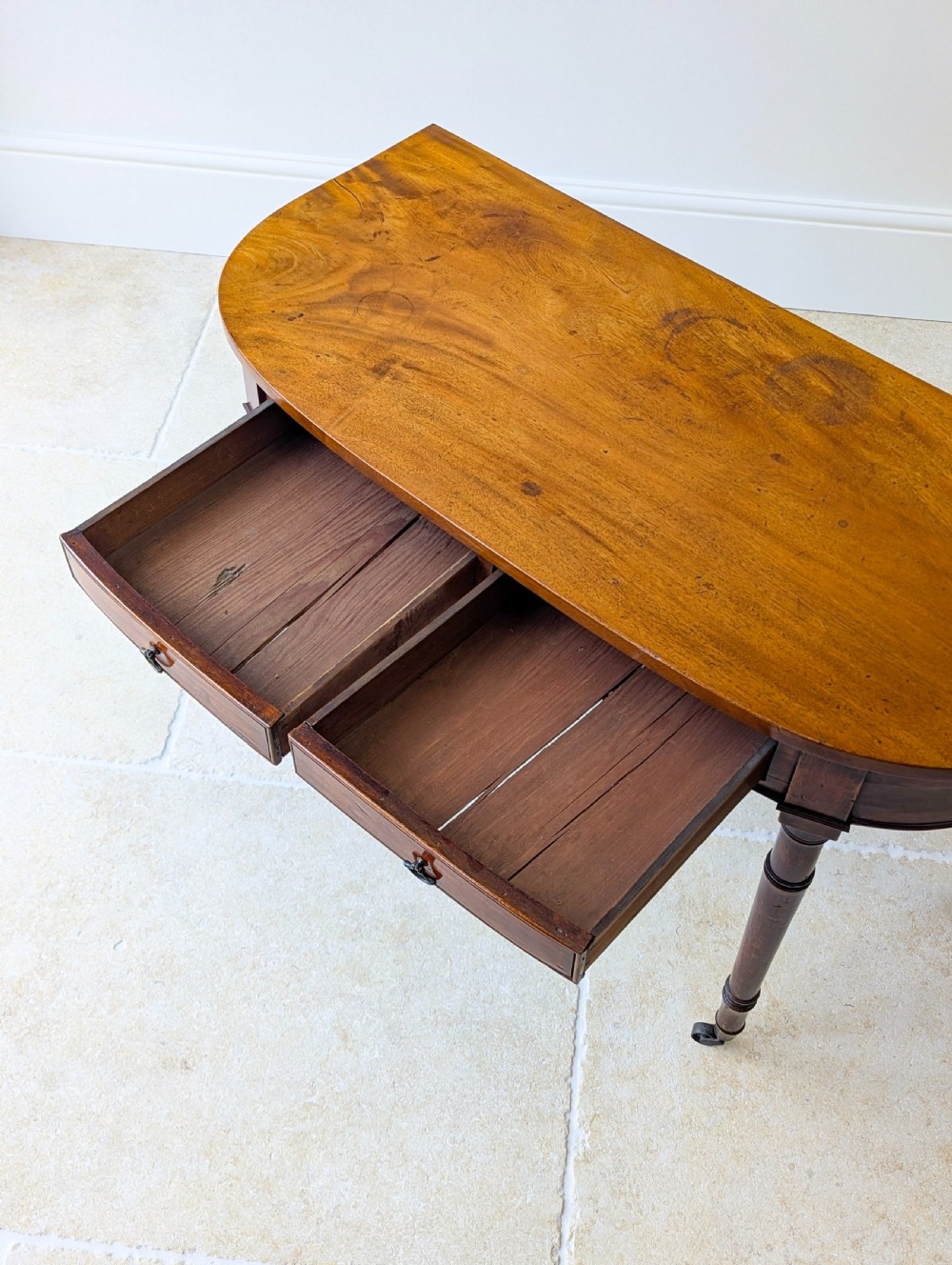 Antique Regency Mahogany Side Table c.1825 View VII