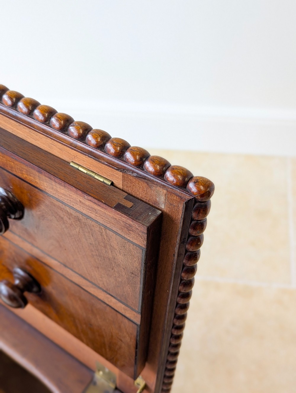Antique Georgian Mahogany Commode Chest c.1830 View XII
