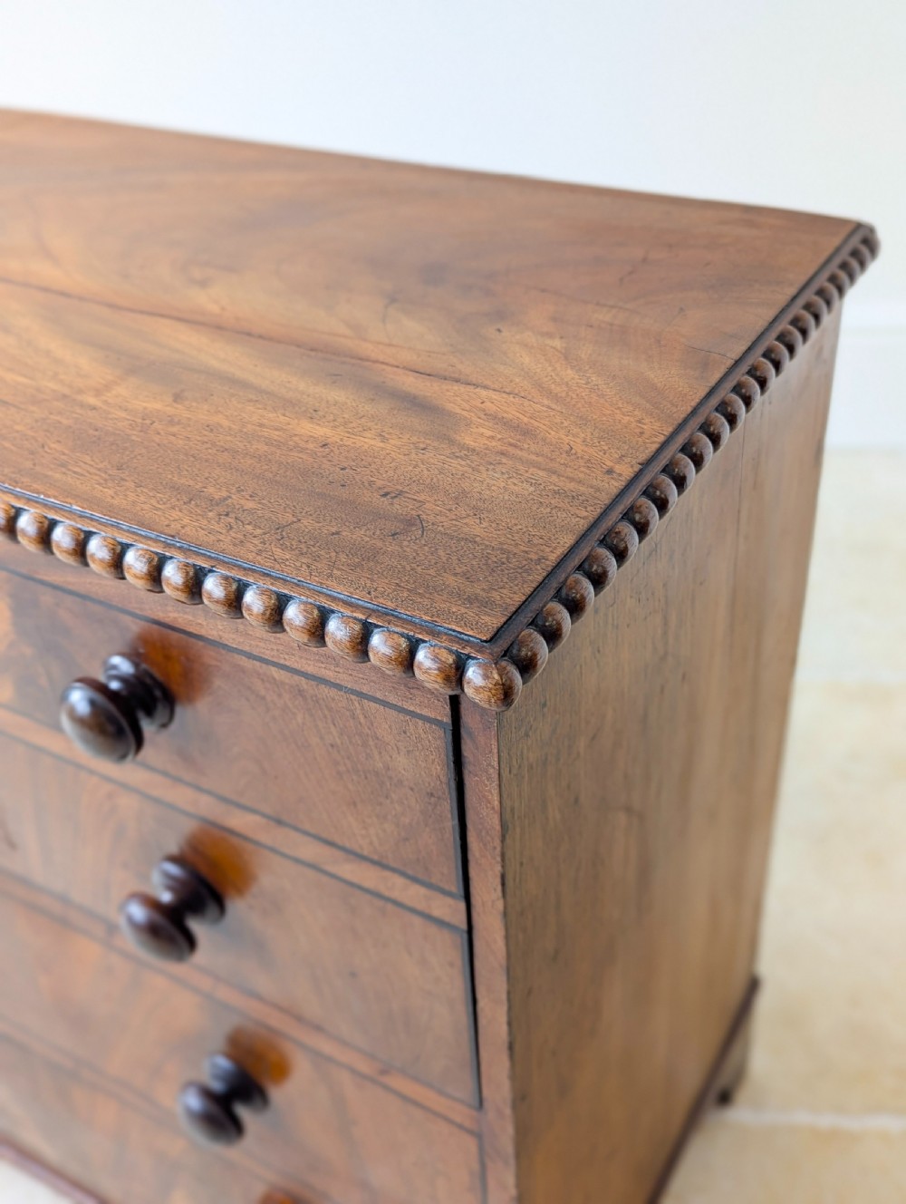 Antique Georgian Mahogany Commode Chest c.1830 View XV