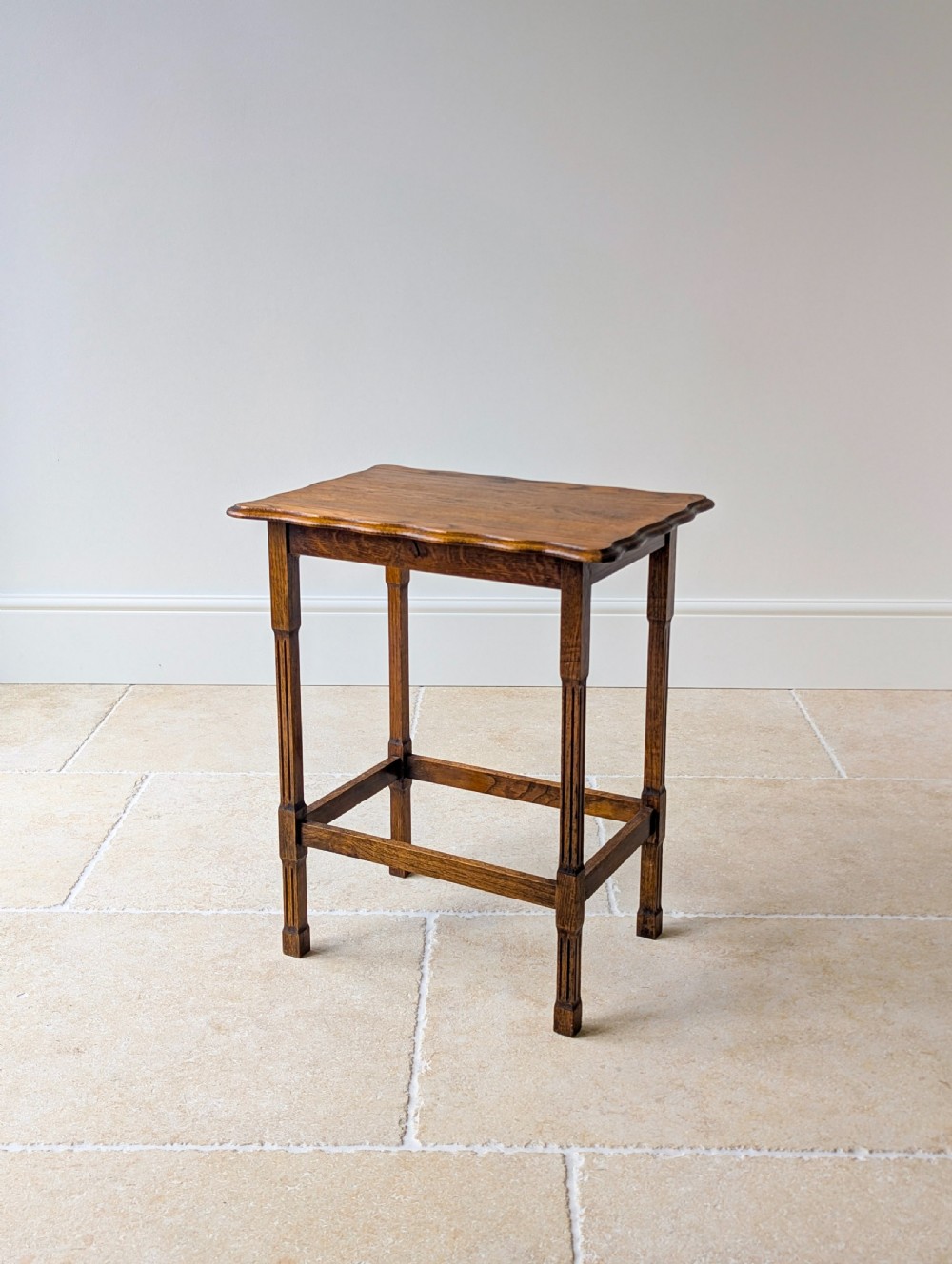 Antique Golden Oak Occasional Table c.1920