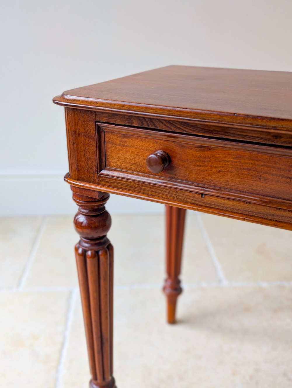 Antique Victorian Mahogany Writing Table c.1870 View V