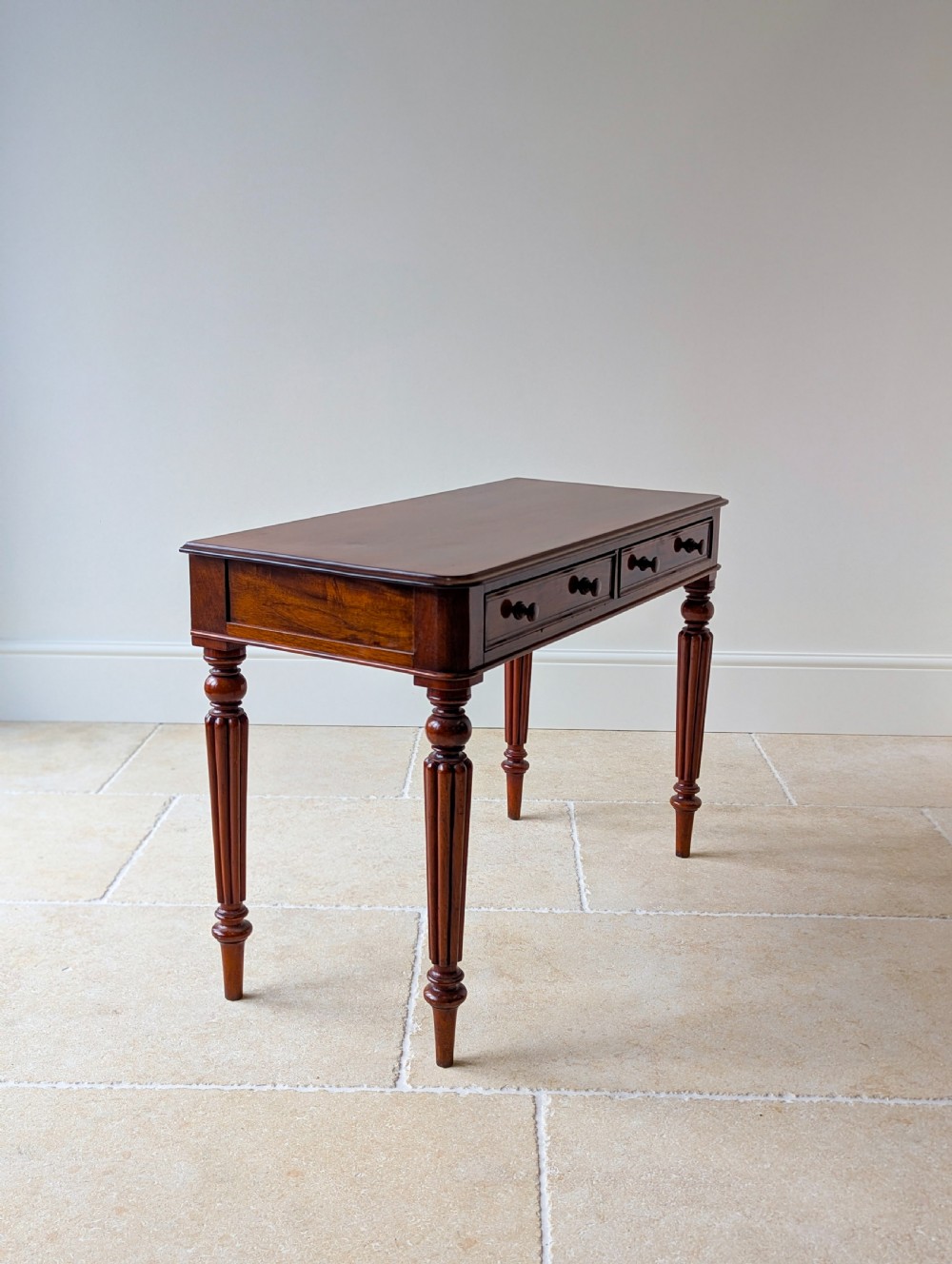 Antique Victorian Mahogany Writing Table c.1870 View VII
