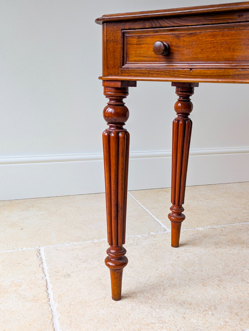 Antique Victorian Mahogany Writing Table c.1870 View VIII