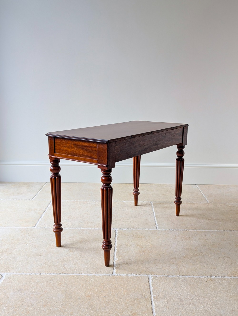 Antique Victorian Mahogany Writing Table c.1870 View XIII
