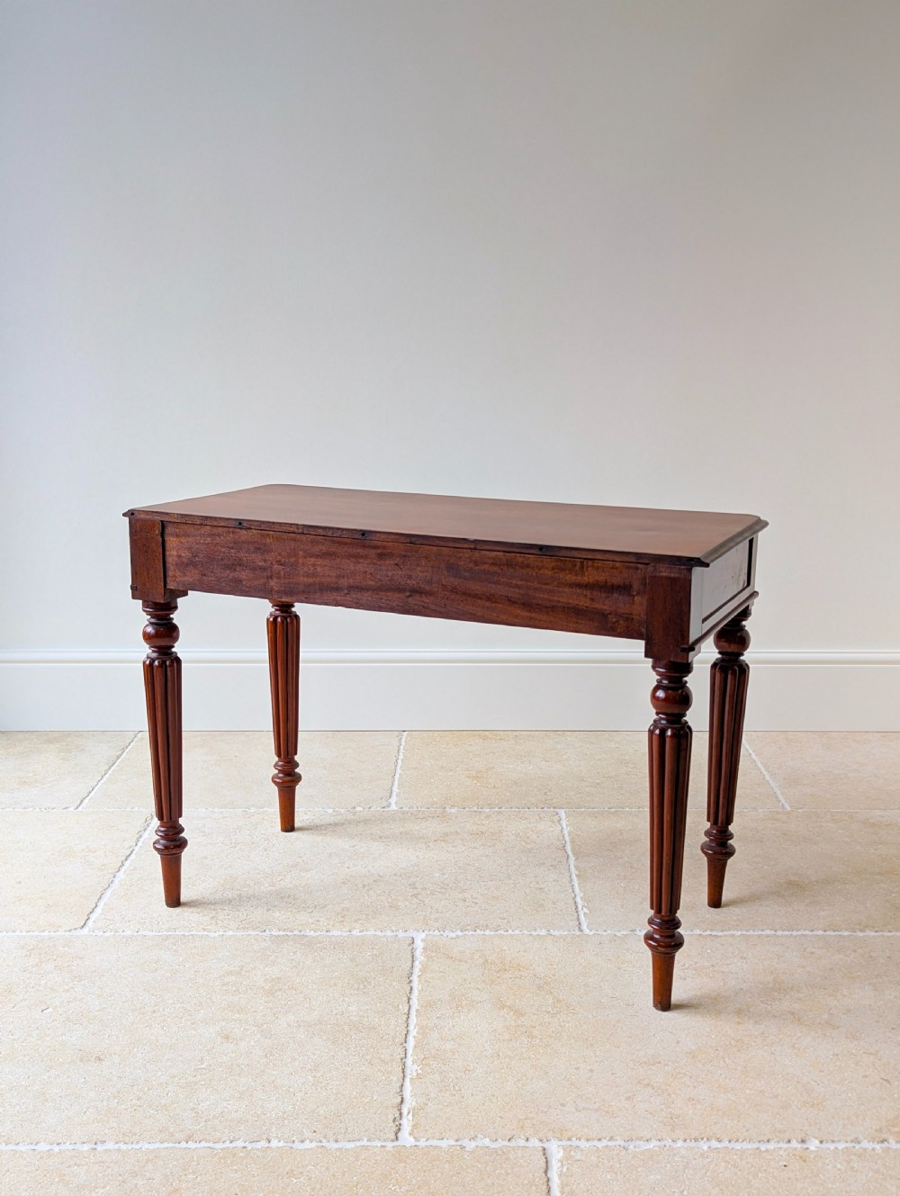 Antique Victorian Mahogany Writing Table c.1870 View XIV