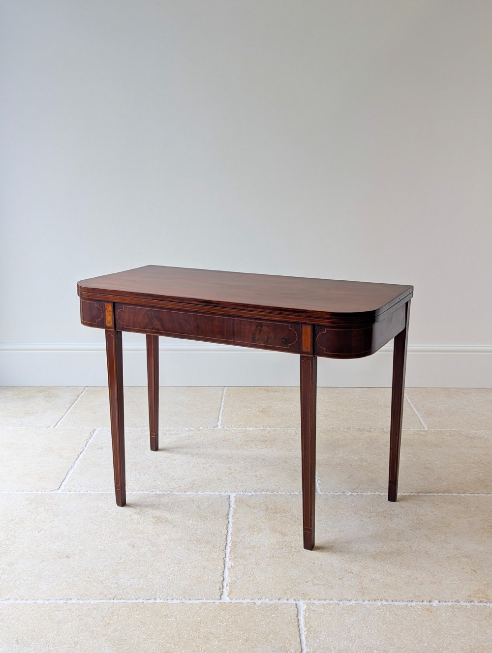 Antique George III Mahogany Tea Table c.1790