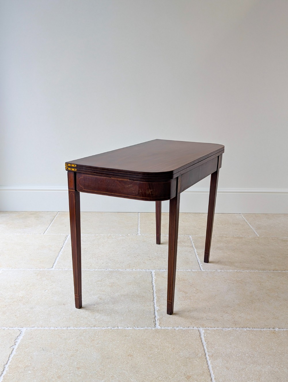 Antique George III Mahogany Tea Table c.1790 View VIII